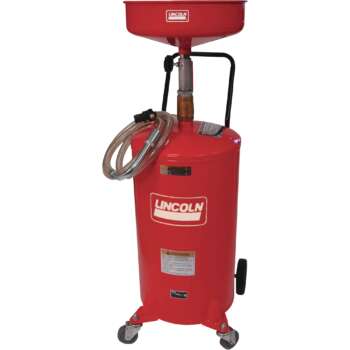 Lincoln Upright Portable Oil Drain 18 Gallon