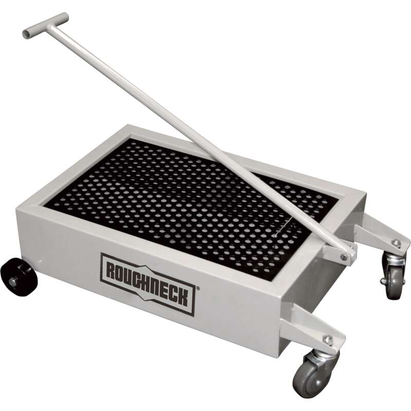 Roughneck Low Profile Oil Drain 8 Gallon Steel