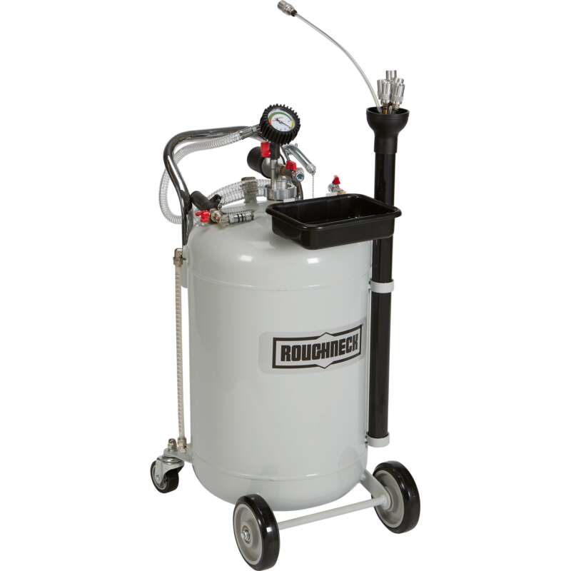 Roughneck Air Operated Waste Oil Changer 17 Gallon Tank