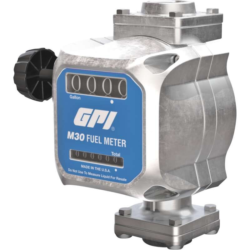 GPI Quick Fit Mechanical Fuel Meter 1in Inlet Outlet