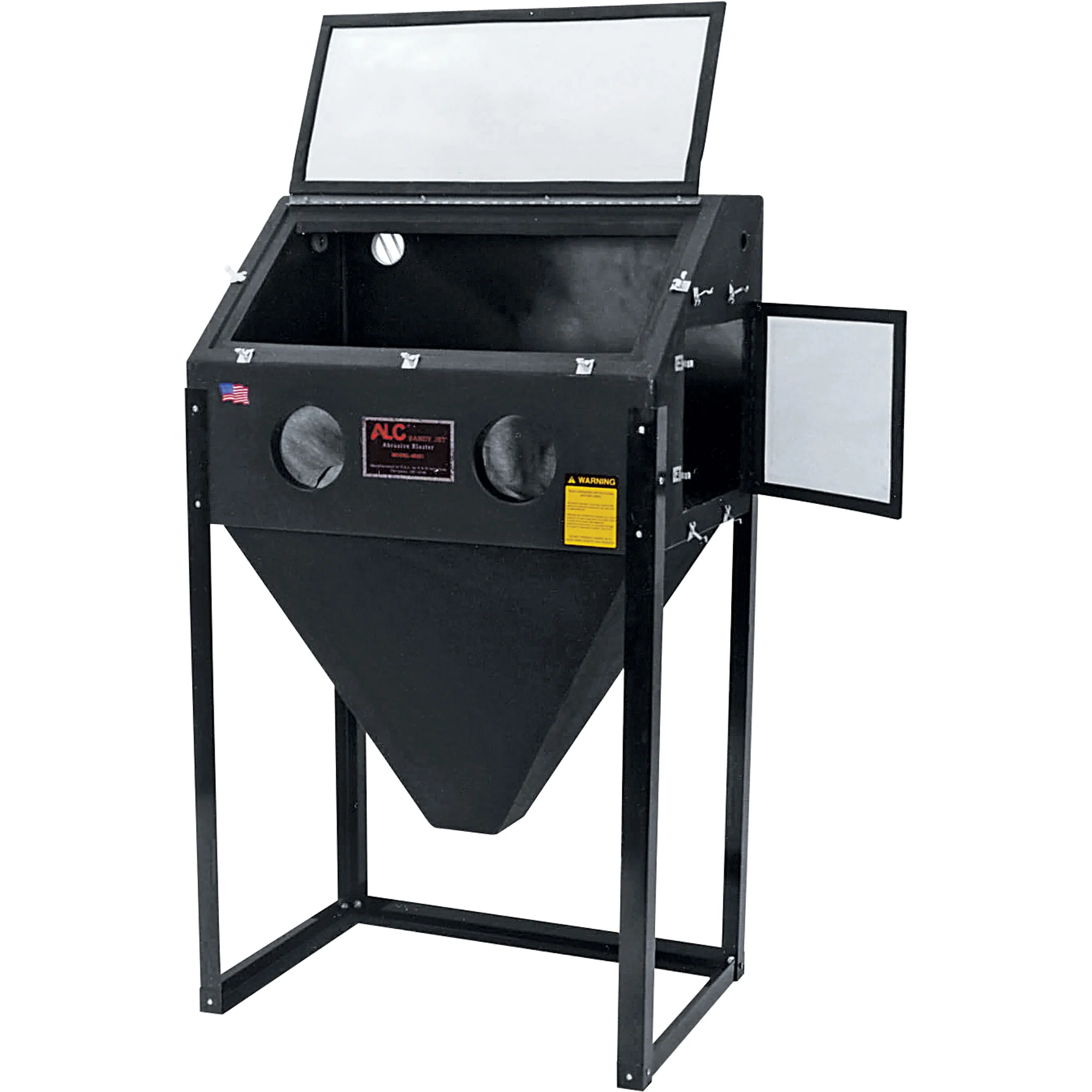 ALC Polymer Floor Model Abrasive Blasting Cabinet 35in