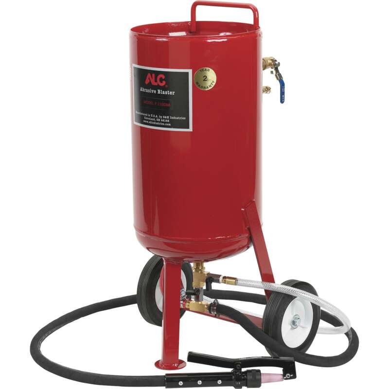 ALC Soda and Abrasive Blaster 110 Lb Capacity