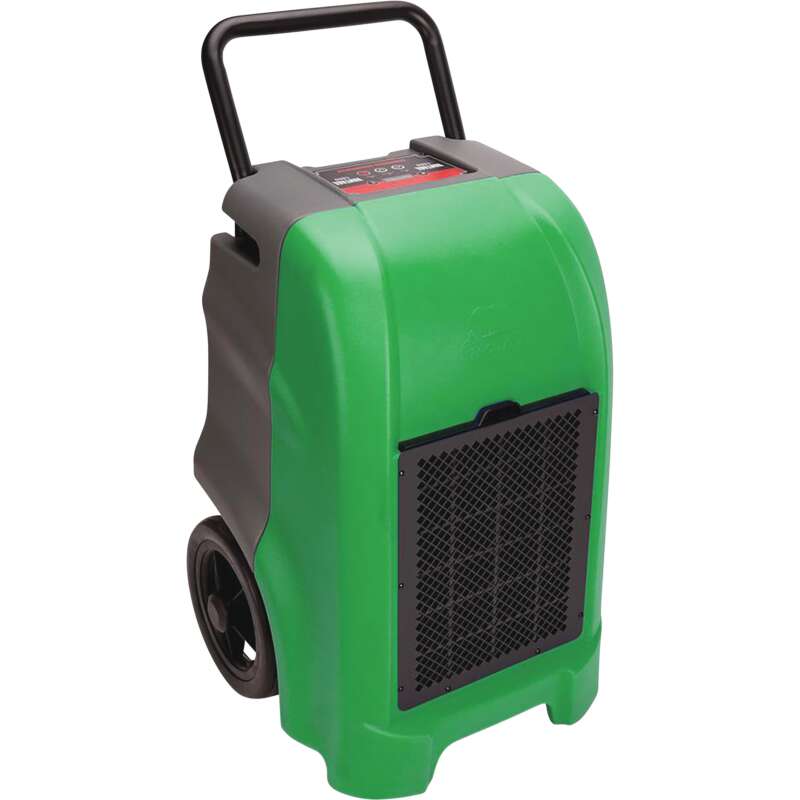 B Air Vantage Compact Dehumidifier 76 Pint Capacity 325 CFM Green