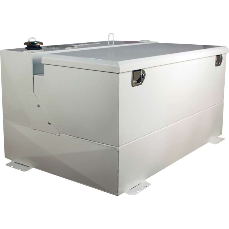 Better Built Transfer Fuel Tank Toolbox Combo 75Gallon Rectangular White