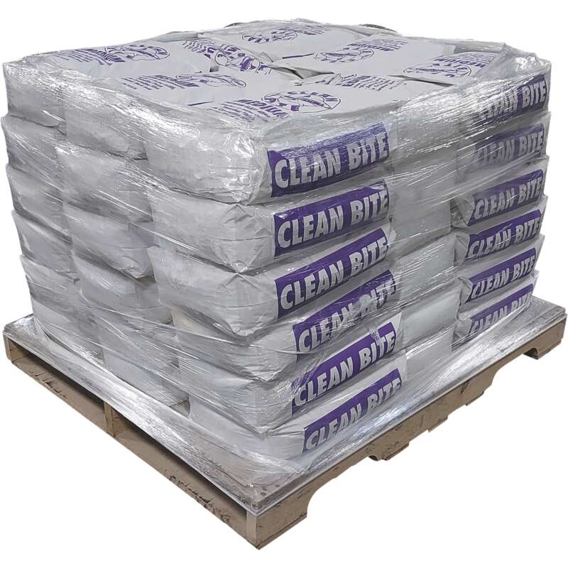 Clean Bite Premium Medium Grit Glass Abrasive Blast Media 48 Bags 50 Lbs