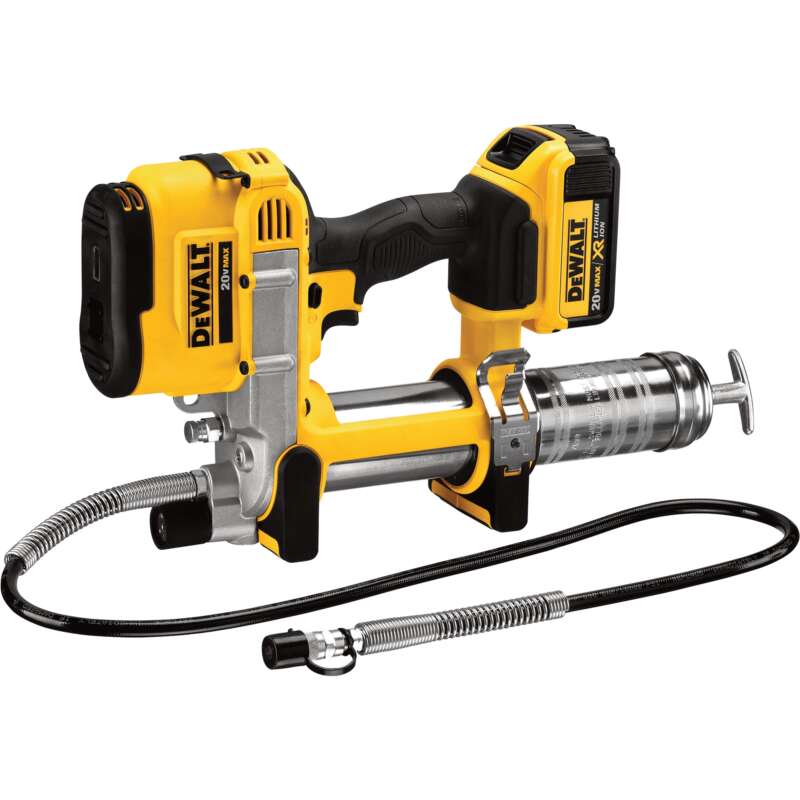 DEWALT Cordless Grease Gun Kit 20V 10000 PSI 1 Li Ion Battery