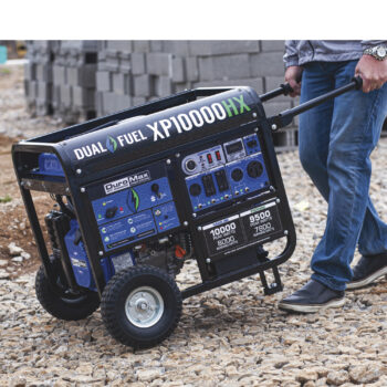 DuroMax Dual Fuel Generator with CO Alert 10,000 Surge Watts