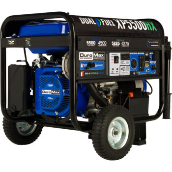 DuroMax Dual Fuel Generator with CO Alert 5500 Surge Watts