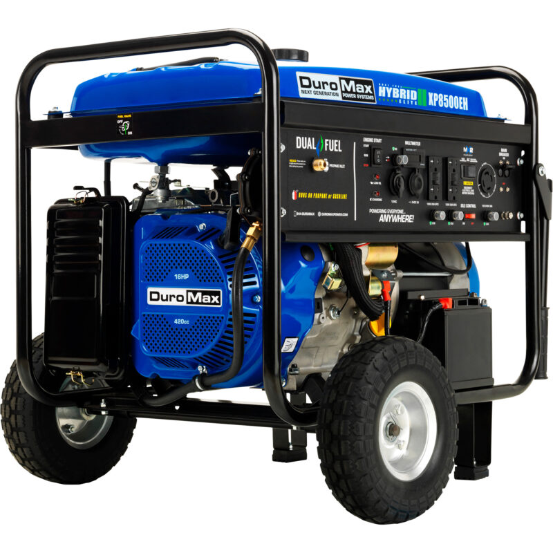 DuroMax Portable Dual Fuel Generator 8500 Surge Watts