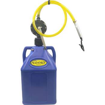 FLO FAST Container With Pump 15Gallon Blue For Kerosene2