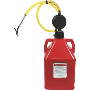 FLO FAST Container With Pump 15Gallon Red For Gasoline4