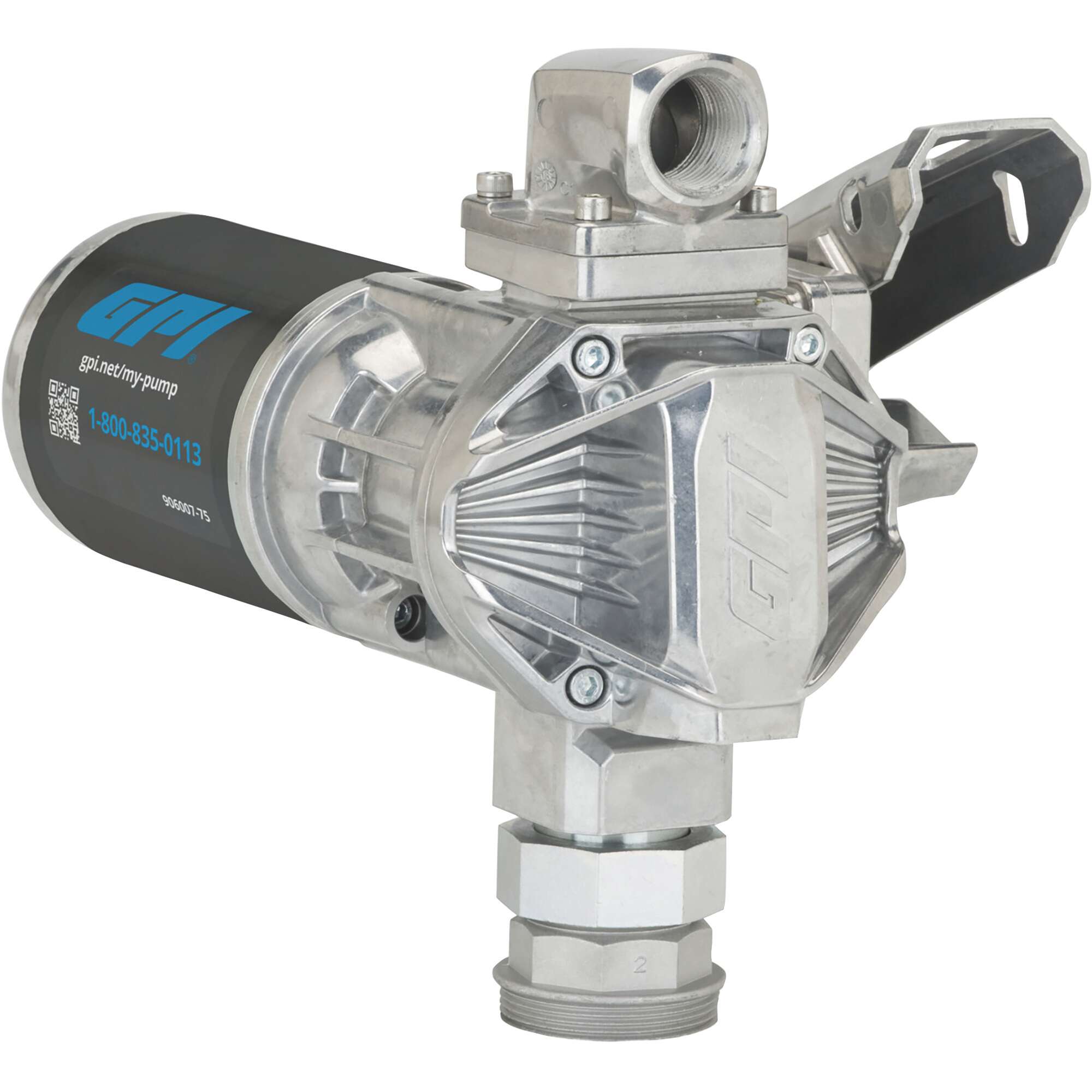 GPI G20 High Flow Fuel Transfer Pump 20 GPM 12 Volt with Manual Nozzle and Hose