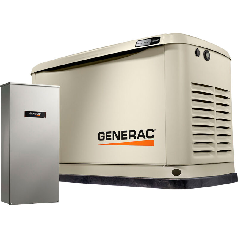 Generac Guardian Series Air Cooled Home Standby Generator 10kW (LP) 9kW (NG)