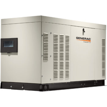 Generac QuietSource Series Liquid Cooled Home Standby Generator 22 kW (LP) 22 kW NG