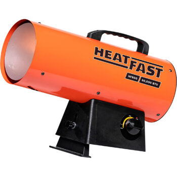 Heat Fast LP Force Air Heater Fuel Type Propane Max