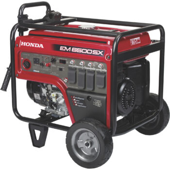 Honda EM6500S iAVR Series Portable Generator 6500 Surge Watts2