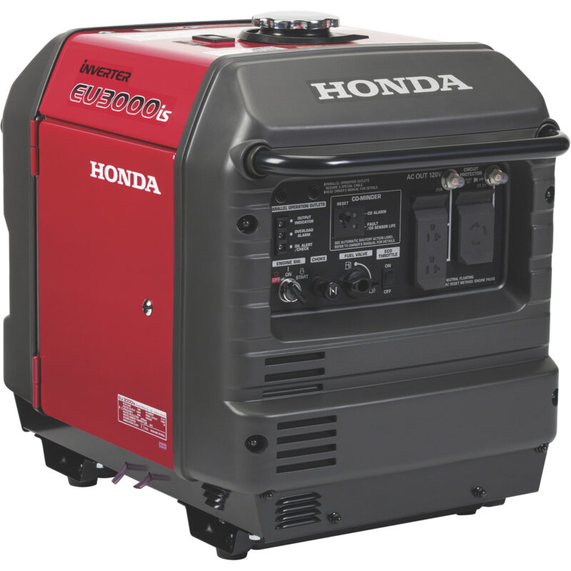 Honda EU3000iS1AN Portable Inverter Generator 3000 Surge Watts