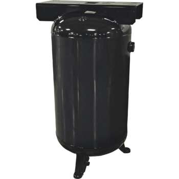 Industrial Air Vertical Receiver Tank with Platform 80 Gallon 200 PSI