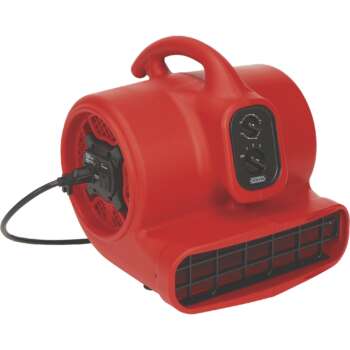 Ironton Air Mover with Built-in Outlets 1/3 HP 2000 CFM