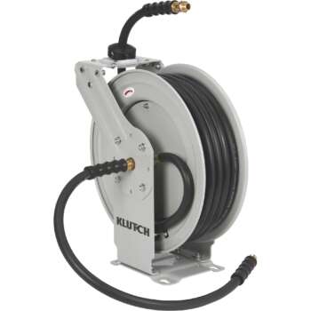 Klutch Auto Rewind Air Hose Reel