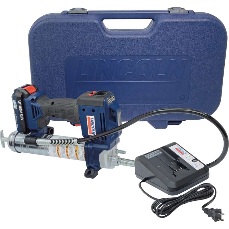 Lincoln PowerLuber Cordless Grease Gun Kit 20V 10000 PSI 1 Battery