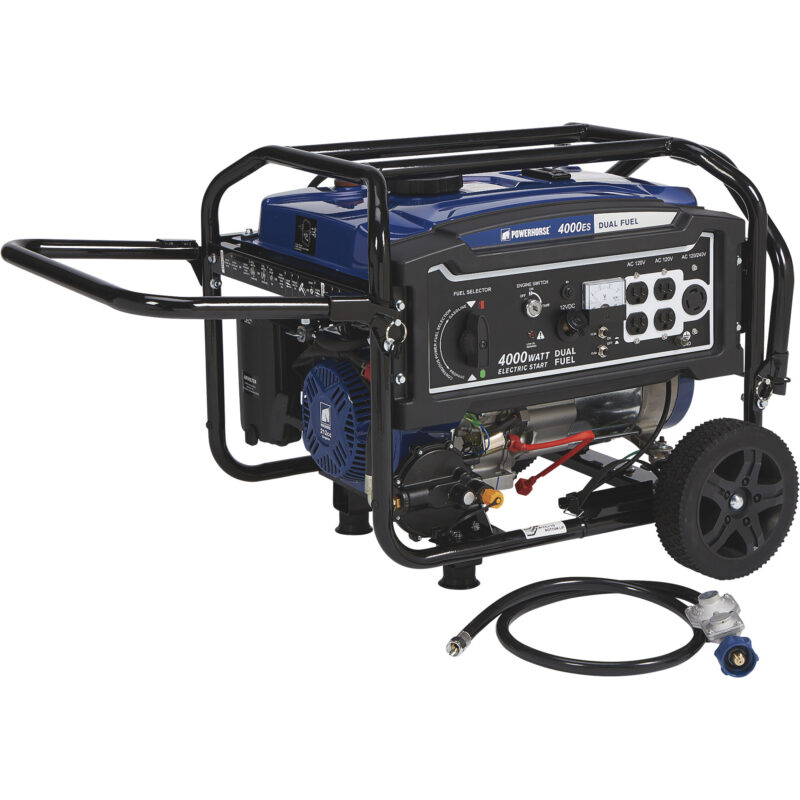 Powerhorse Dual Fuel Generator 4000 Surge Watts