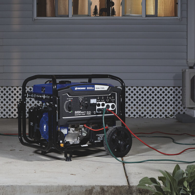 Powerhorse Dual Fuel Generator 9000 Surge Watts16