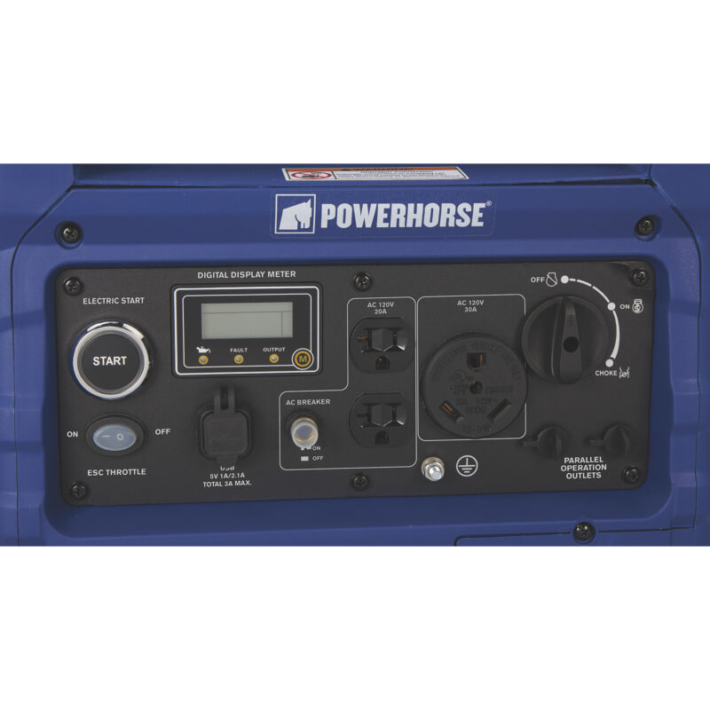 Powerhorse Inverter Generator 4500 Surge Watts 3500 Rated Watts