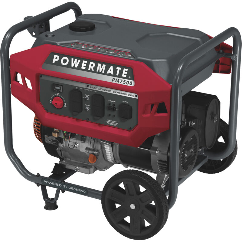 Powermate Portable Generator 7500 Surge Watts