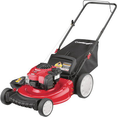 Troy-Bilt Walk-Behind Push Lawn Mower 140cc Briggs & Stratton OHV Engine 21in