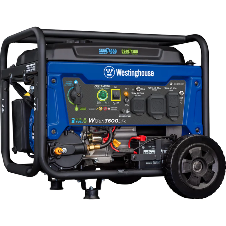 Westinghouse WGen3600DFc portable generator