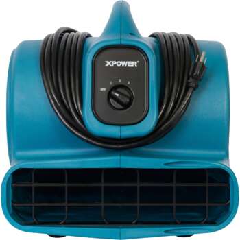 XPower 1/4 HP Air Mover Dryer Xactimate Code WTRDRY 1600 CFM