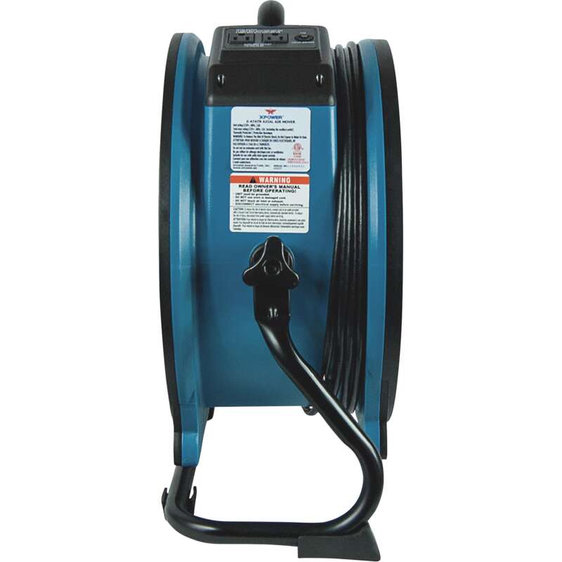 XPower Axial Fan Air Mover with Timer 18in 1/3 HP 3,600 CFM