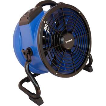XPower High Temp Axial Fan Air Mover 14in 1/4 HP 1,720 CFM