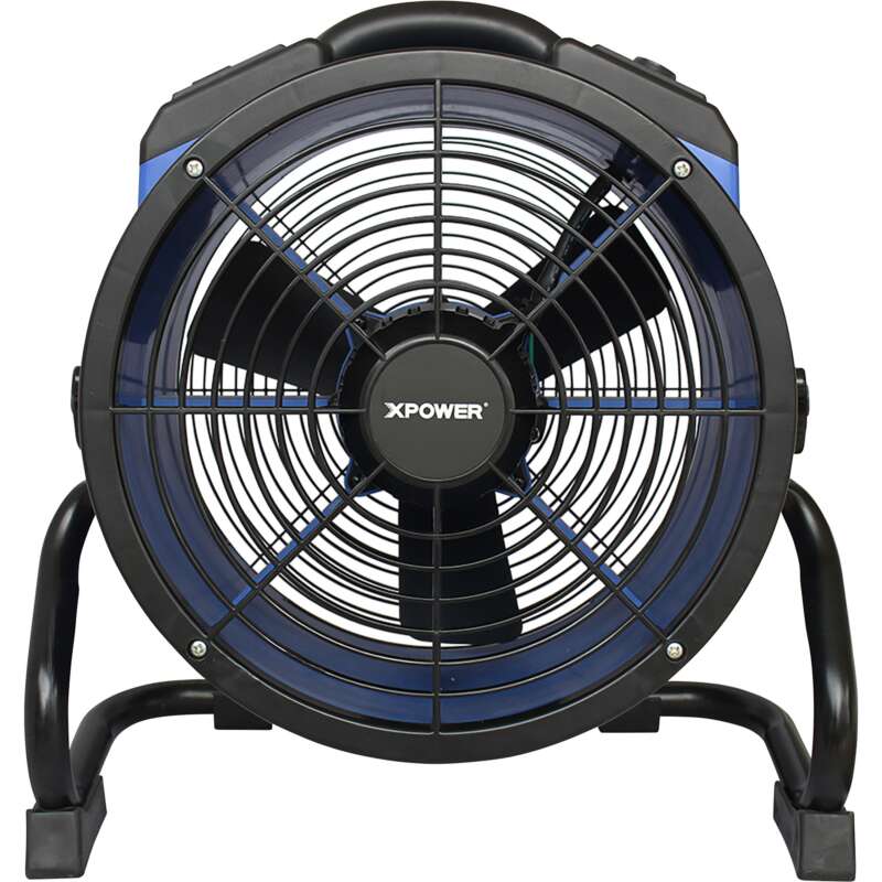 XPower High Temp Axial Fan Air Mover 14in 1/4 HP 1,720 CFM