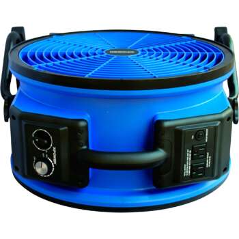 XPower High Temp Axial Fan Air Mover 14in 1/4 HP 1,720 CFM