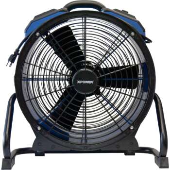 XPower High Temp Axial Fan Air Mover 18in 1/3 HP 3,600 CFM