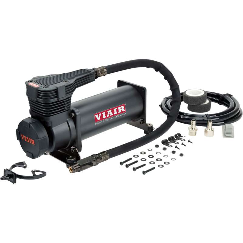 Viair 485C 12 Volt Tire Inflator Air Compressor 200 Max PSI Stealth Black