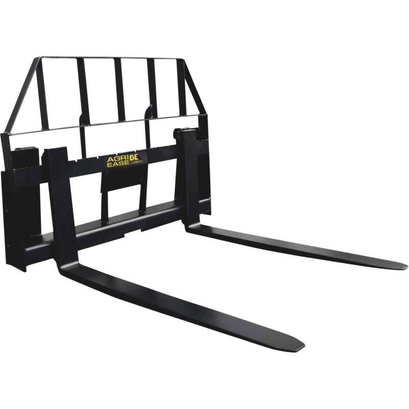 NorTrac John Deere Skid Steer Mount Heavy Duty Pallet Fork Tines 48in L 4,400 Lb Capacity