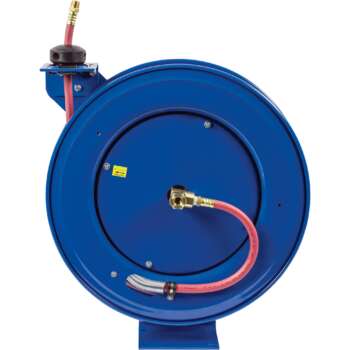 Coxreels SH Series Super Hub Air Water Hose Reel With 3/8in x 75ft PVC Hose Max 300 PSI