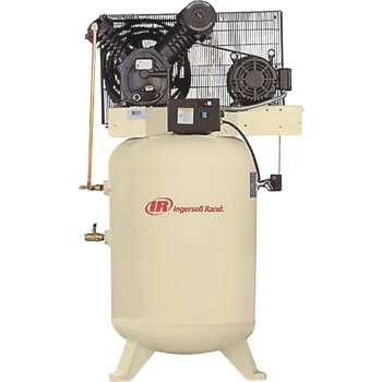 Ingersoll Rand Electric Two Stage Air Compressor Premium Value Package 10 HP 120 Gallon Vertical