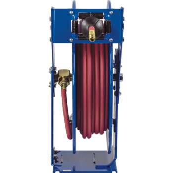 Coxreels Truck Series Maximum Duty Air Hose Reel With 1/2in x 75ft PVC Hose Max 300 PSI