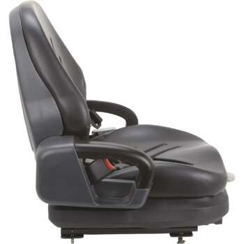 Black Talon Low Profile Suspension Bucket Seat Black