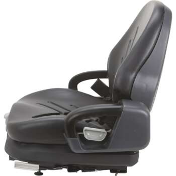 Black Talon Low Profile Suspension Bucket Seat Black