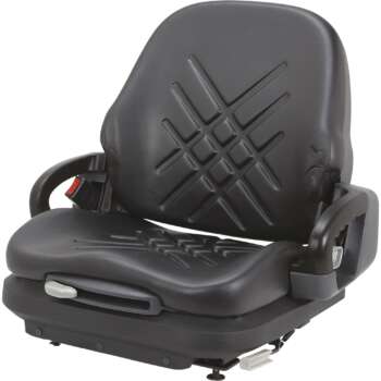 Black Talon Low Profile Suspension Bucket Seat Black