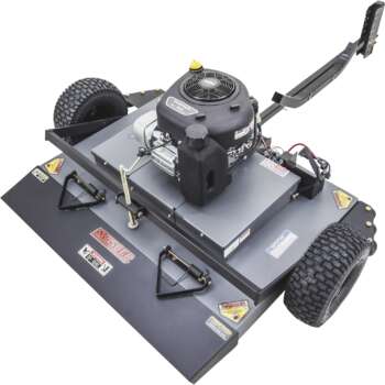 Swisher Finish Cut Pull Behind Mower 344cc Briggs & Stratton Powerbuilt Engine with Electric Start 44in Deck