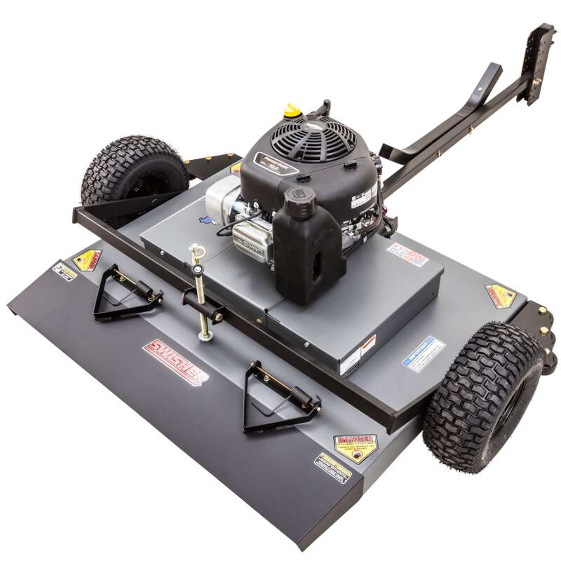 Swisher Finish Cut Pull Behind Mower 344cc Briggs & Stratton Powerbuilt Engine 44in Deck