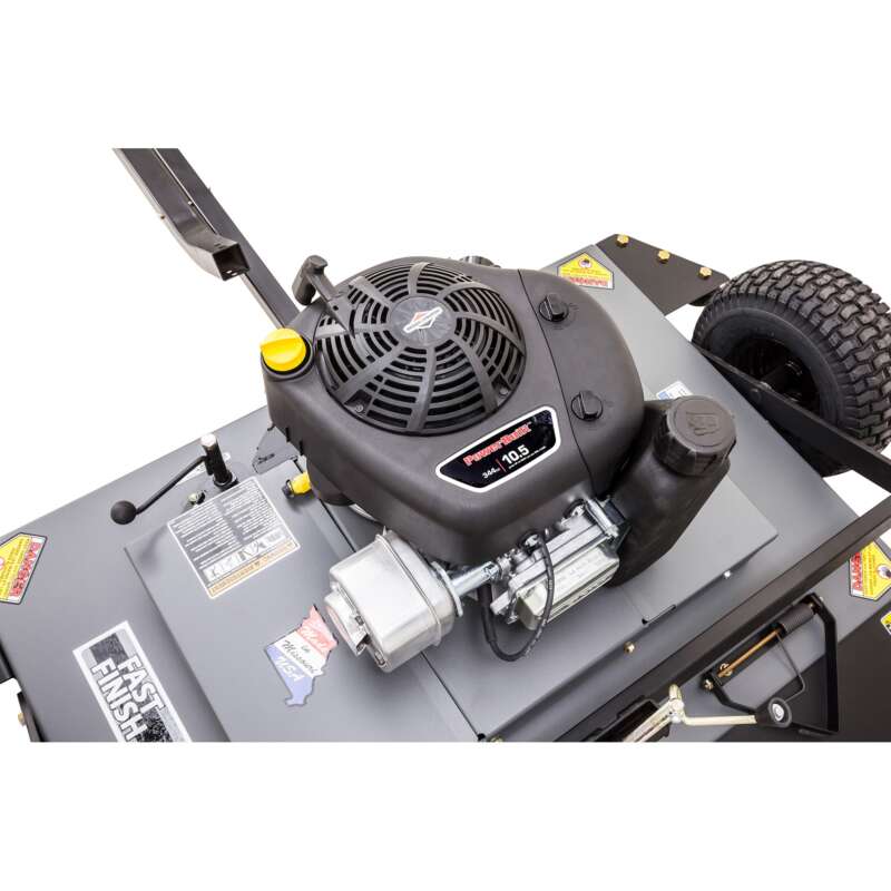 Swisher Finish Cut Pull Behind Mower 344cc Briggs & Stratton Powerbuilt Engine 44in Deck