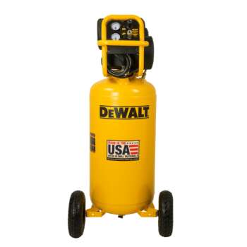 DEWALT 27 Gallon Air Compressor Vertical Portable Oil Free 200 PSI 1.7 HP