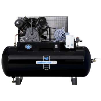 Industrial Air 120 Gallon Horz Two Stage 10 HP Horsepower 10 HP Air Tank Size 120 Gal Volts 230